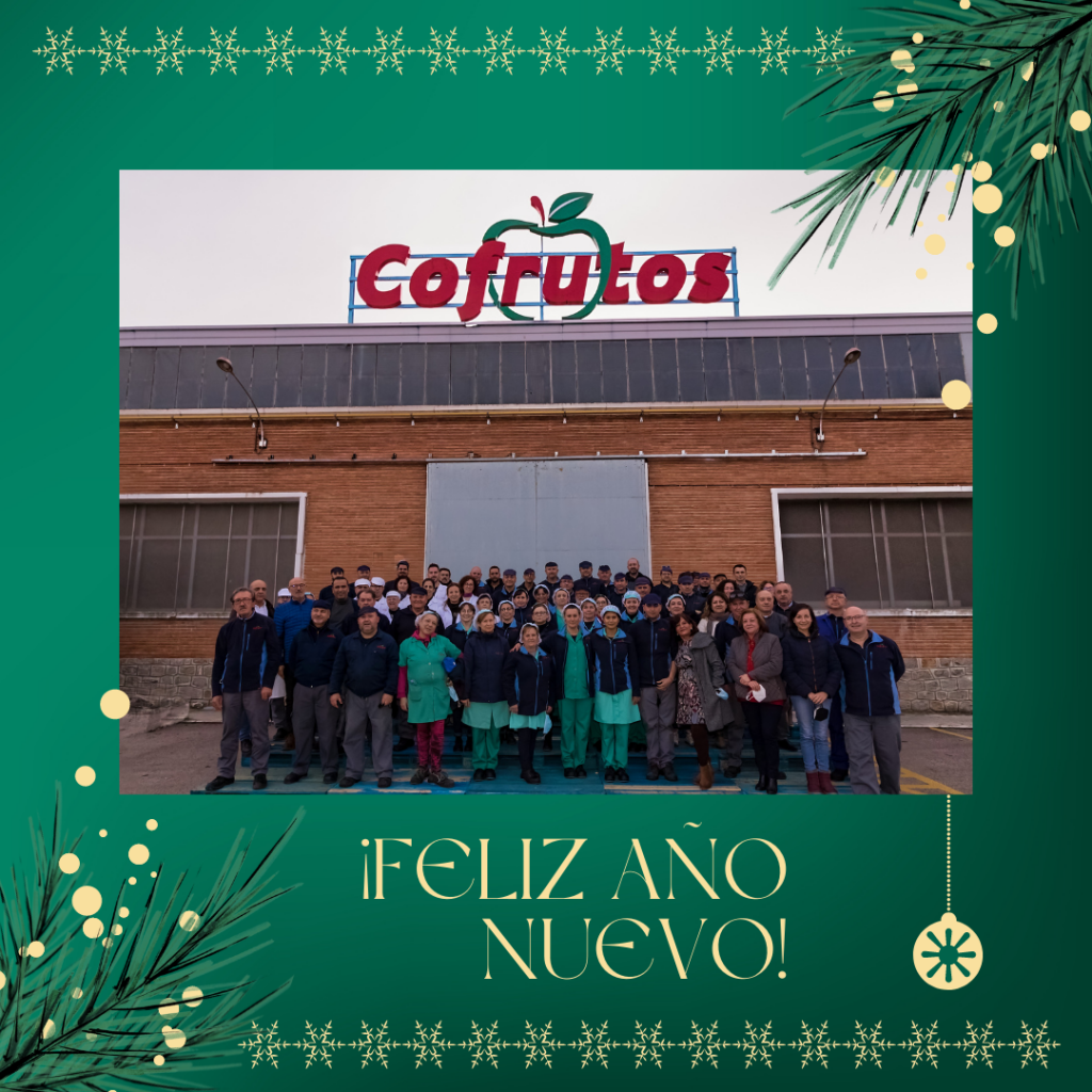 Equipo Cofrutos os desea un Feliz Año Nuevo 2022